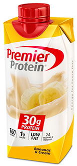 Image of Premier Protein® Bananas & Cream Shake Package