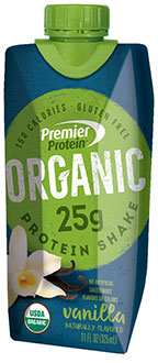 Image of Premier Protein® Organic Vanilla Shake Package