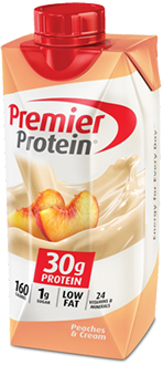 Image of Premier Protein® Peaches 'n Cream Shake Package