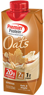 Image of Premier Protein® 20g Protein & Oats Shake, Oats and Maple Package