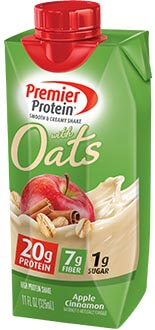 Image of Premier Protein® 20g Protein & Oats Shake, Apple Cinnamon Package