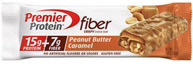 Image of Premier Protein® Peanut Butter Caramel FIBER Bar Package