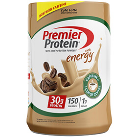 Image of Premier Protein® Café Latte 100% Whey Powder Package