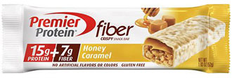 Image of Premier Protein® Honey Caramel FIBER Bar Package
