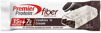 Image of Premier Protein® Cookies 'n Cream FIBER Bar Package