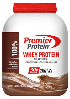 Image of Premier Protein® Chocolate Whey Protein Powder Package
