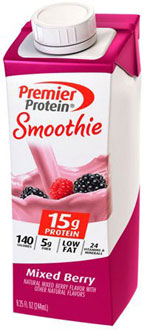 Image of Premier Protein® Mixed Berry Smoothie Package