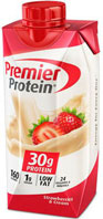 Image of Premier Protein® Strawberries & Cream Shake packaging
