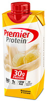 Image of Premier Protein® Bananas & Cream Shake packaging