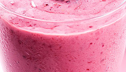 Image of the It's the Berries Shake recipe, finsihed